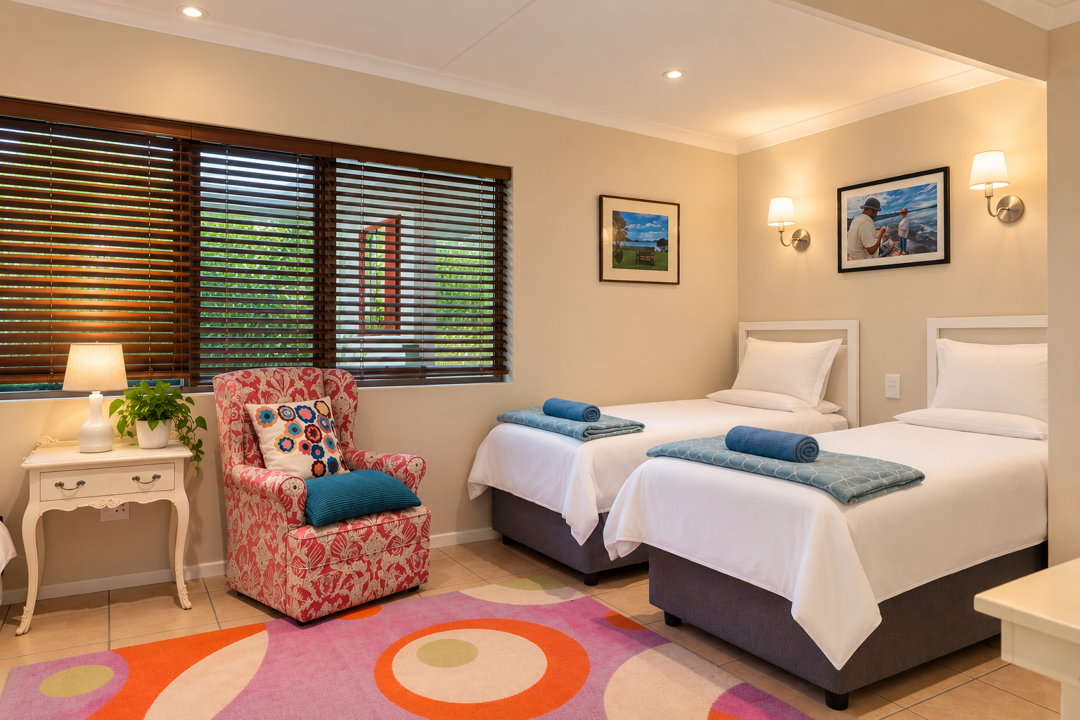 Kids' room at Fish Eagle Chalet